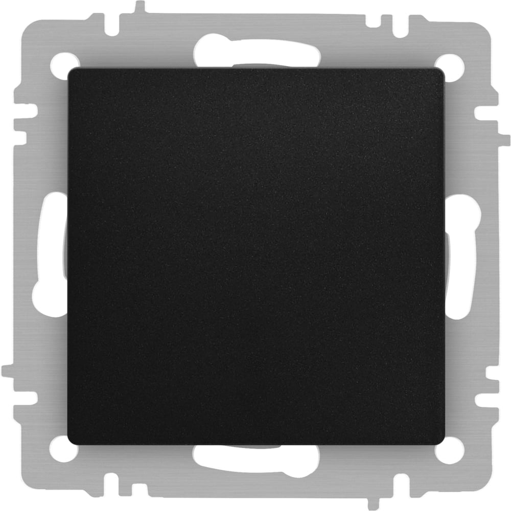 Изображение товара Кнопка Intro Accent 610905, 10А250В, IP20, СУ, антрацит Б0063612