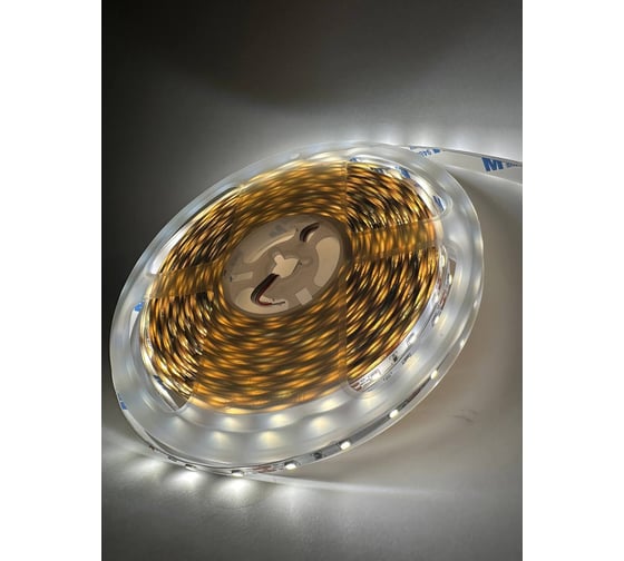 Изображение товара Светодиодная лента ТТ-Урал 10 метров, свет белый нейтральный 4000К, 60 Led/метр, 12V, IP44, УТ-00009812
