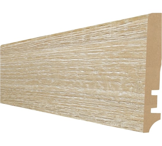 Изображение товара Плинтус Natur (16х81х2400 мм; МДФ; Дорато дуб) Hannahholz 61.02.81404.53