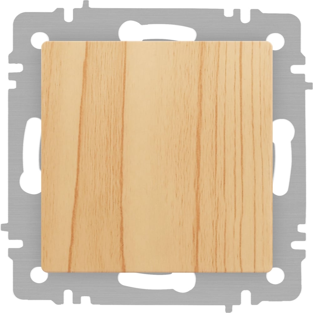 Изображение товара Кнопка выключателя встраиваемая 10А 250В IP20 Accent 610911 сосна