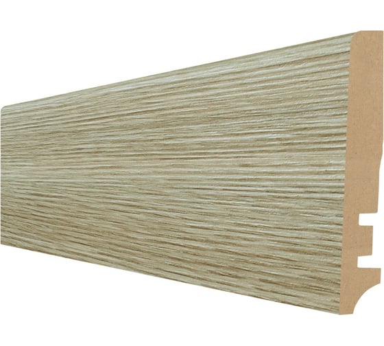 Изображение товара Плинтус Natur (16х81х2400 мм; МДФ; Неаполь дуб) Hannahholz 61.02.81404.49