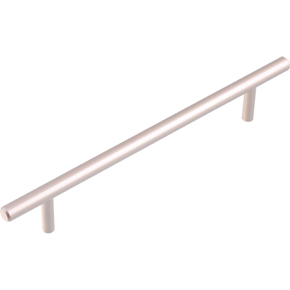 Изображение товара Ручка рейлинг Стройбат 160 мм D10 мм матовый никель для мебели - современный дизайн и надежность