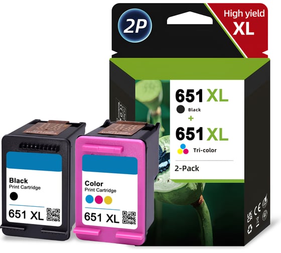 Изображение товара Комплект картриджей Solution Print HP 651XL C2P10AE/C2P11AE OEM.ref 354378