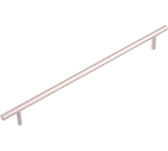 Изображение товара Ручка рейлинг Стройбат 288 мм, d10 мм, матовый никель коробка (100 шт) 418019