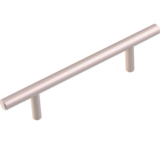 Изображение товара Ручка рейлинг Стройбат 96 мм, d10 мм, матовый никель коробка (200 шт) 418017