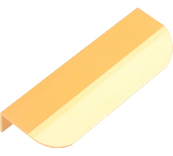 Изображение товара Накладная ручка Стройбат 96 алюминий, матовое золото, коробка, (800 шт) 418101