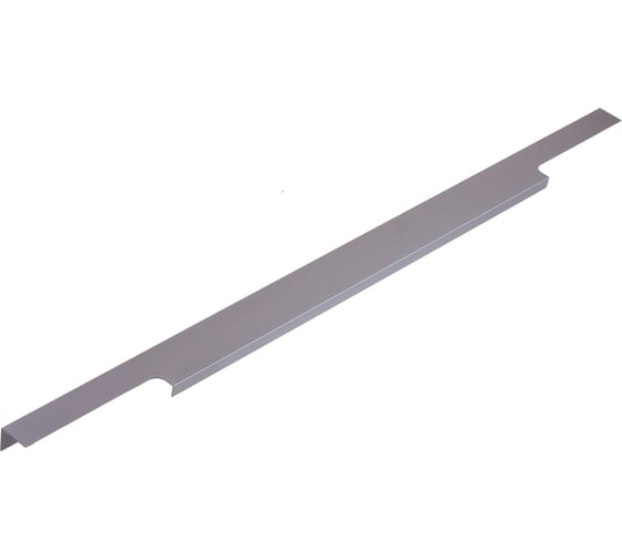 Изображение товара Накладная ручка Стройбат 600 алюминий, матовый графит коробка (100 шт) 418217