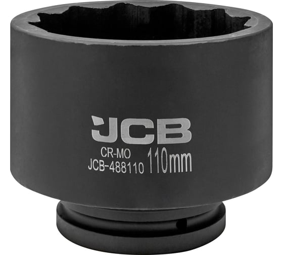 Изображение товара Головка ударная 12-гранная JCB 110 мм, 1''DR JCB-488110(62294)