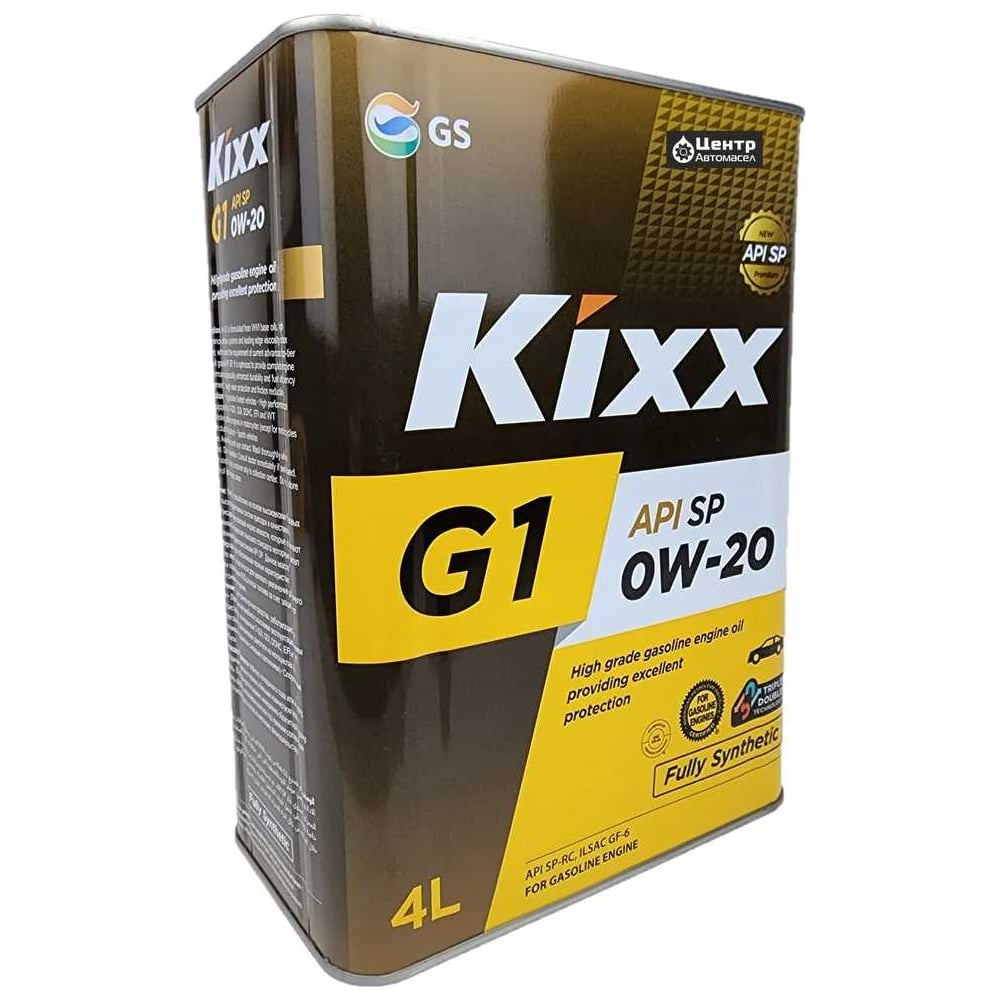Изображение товара Масло моторное KIXX G1 SP 0W-20, 4л L215044TE1