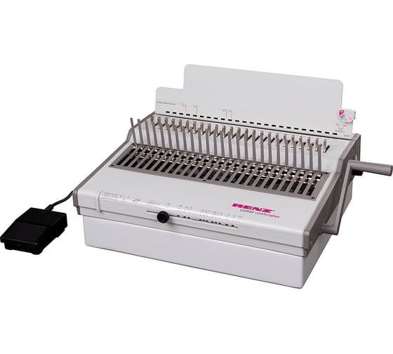 Изображение товара Переплетный аппарат RENZ на пластиковую пружину электрический Combi Comfortplus 27340300