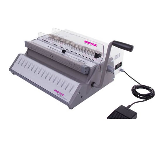 Изображение товара Переплетный аппарат RENZ на металлическую пружину электрический SRW 360 Comfortplus 27310300