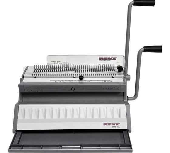 Изображение товара Переплетный аппарат RENZ на металлическую пружину SRW 360 27310020