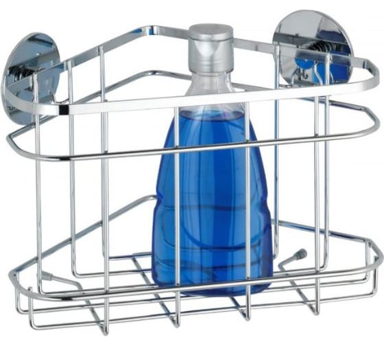 Изображение товара Полка угловая для душа WENKO TURBO-LOC 21785100