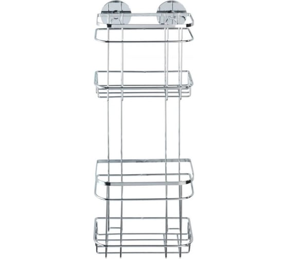 Изображение товара Полка для душа WENKO TURBO-LOC 2-х ярусная 21783100