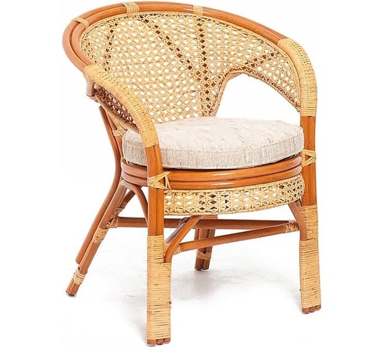 Изображение товара Кресло с подушкой Vinotti 02/15В Коньяк