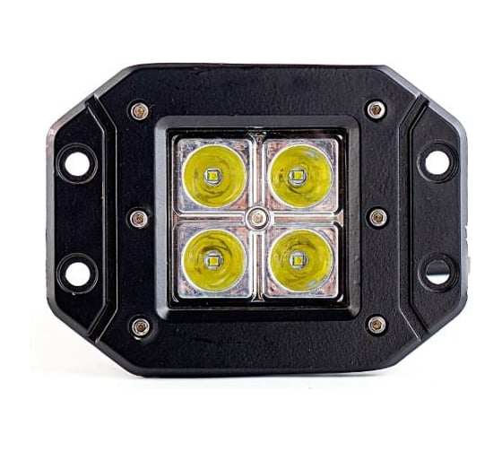 Изображение товара Фара рабочего света Nord-Yada 12Вт встраиваемая 4 диода 122х91х70 ближний/дальний 907696