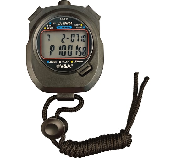 Изображение товара Секундомер электронный с поверкой V&A VA-SW04