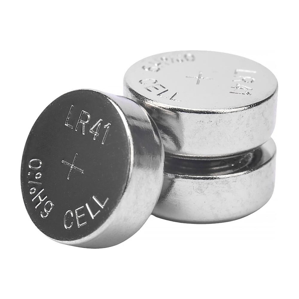 Изображение товара Батарейки Gembird LR41(AG3), 10 шт блистер щелочные алкалиновые