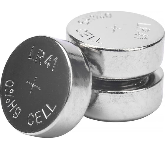 Изображение товара Батарейки Gembird щелочные/алкалиновые, тип LR41(AG3), 10шт, блистер, GB-LR41-10B