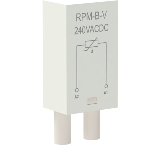 Изображение товара Модуль защиты для реле ONI варистор 240В ACDC (10шт/упак) RPM-B-V-ACDC240V