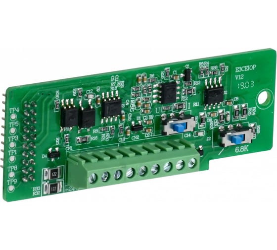Изображение товара Плата расширения ONI вх/вых. 2DI 1RO RS485 Modbus EC-A150-IO2-1