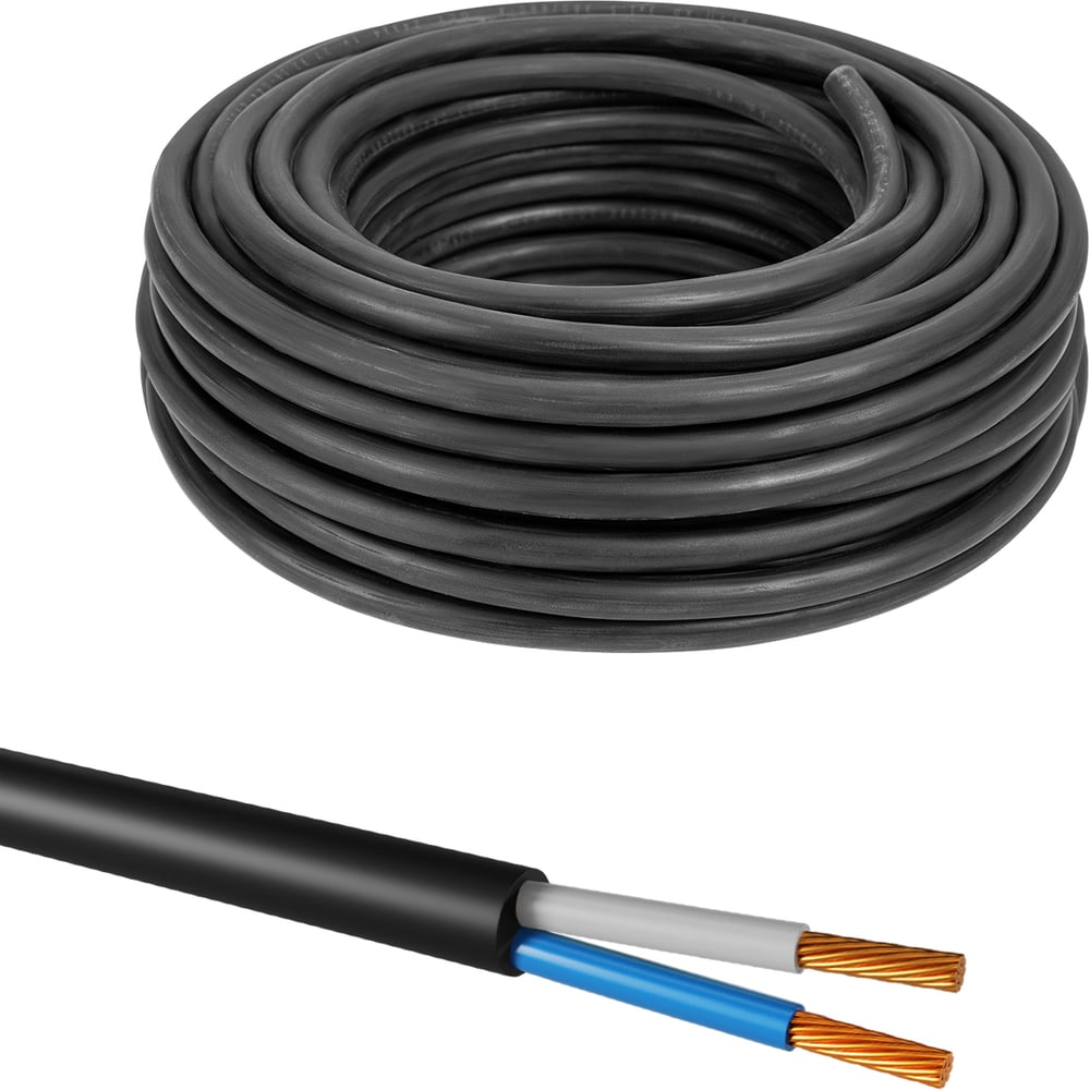 Изображение товара Кабель TDM ELECTRIC КГТП-ХЛ 2x1,5(N)-0,66 ГОСТ (20м) TDM SQ0110-0260