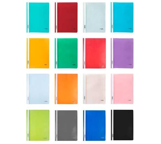 Изображение товара Папка-скоросшиватель Expert Complete 10 шт., A4, 140/180 мкм, Premier, ассорти 210638 715555