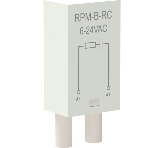 Изображение товара Модуль защиты для реле ONI RC-цепь 6-24В AC (10шт/упак) RPM-B-RC-AC6-24V
