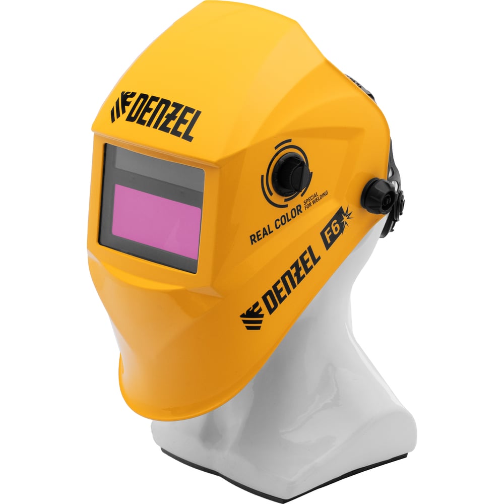 Изображение товара Защитный щиток лицевой Denzel F6 с хамелеонным светофильтром