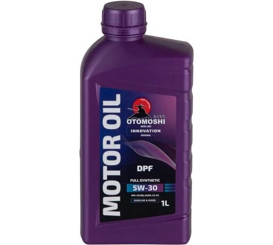 Изображение товара Моторное масло Otomoshi INNOVATION DPF 5W-30 C2-C3 CF/SN 1л MF213564