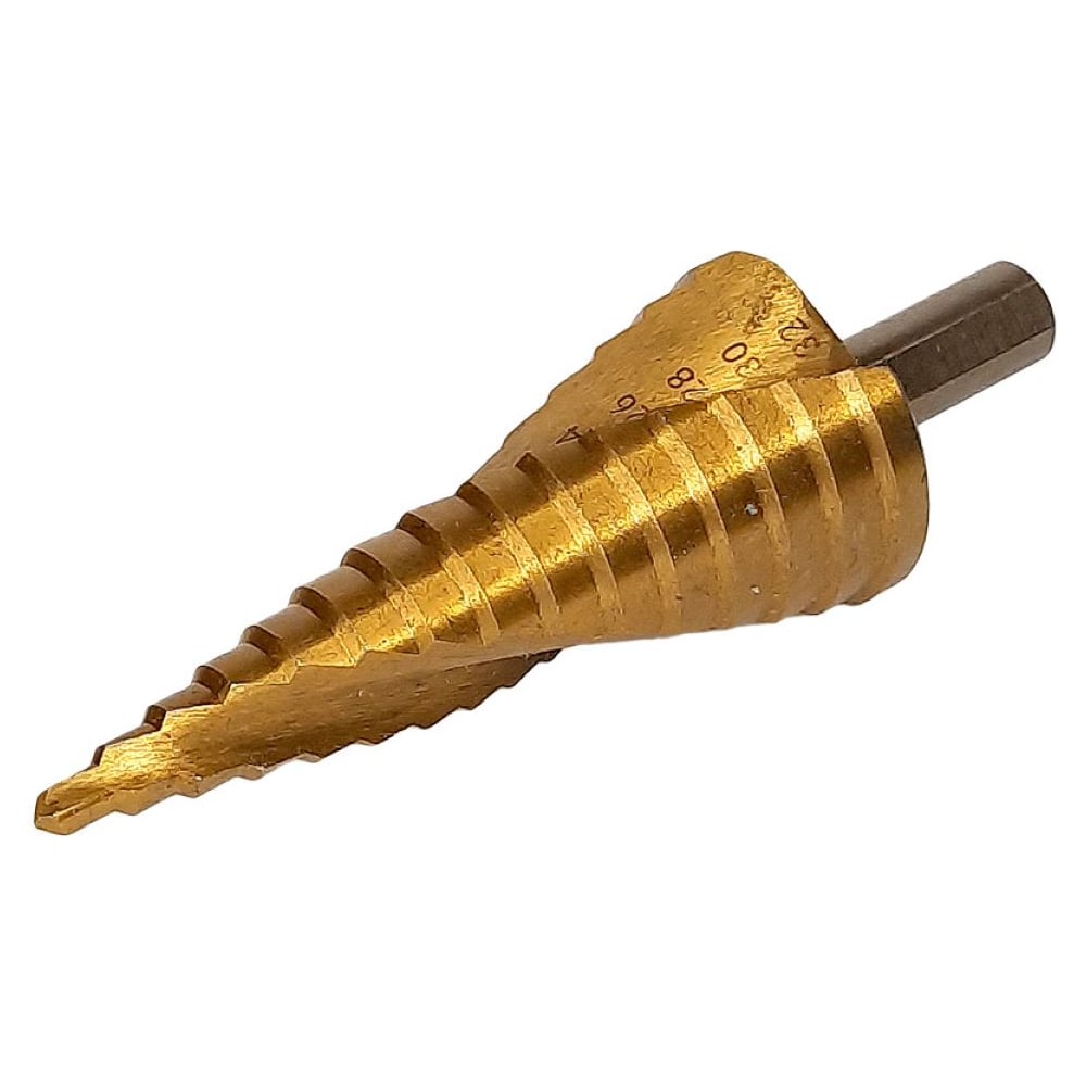 Изображение товара Сверло по металлу конусное ступенчатое Sinica 4-32мм 100012