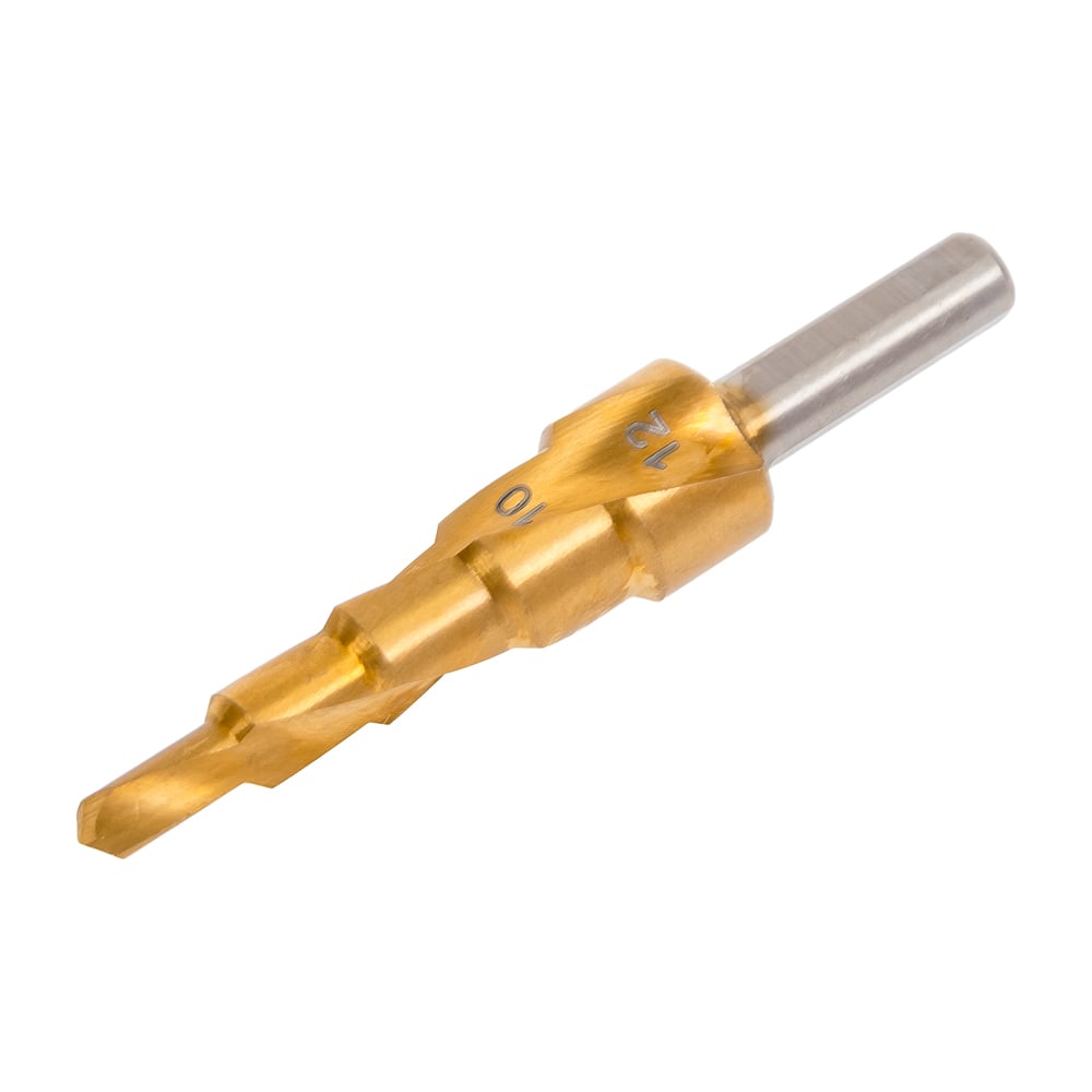 Изображение товара Сверло по металлу Sinica 4-12 мм ступенчатое со спиральной канавкой