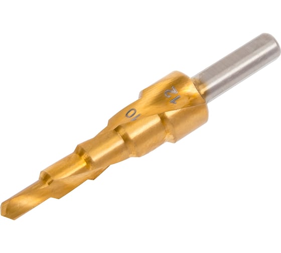 Изображение товара Сверло по металлу конусное ступенчатое Sinica 4-12мм 100010