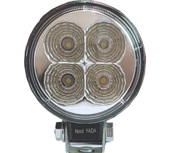 Изображение товара Фара рабочего света Nord-Yada 12Вт круг мини 4 диода дальний 83х83х51 907669