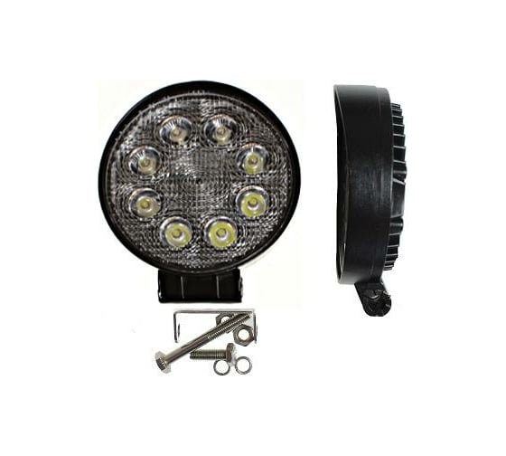 Изображение товара Фара рабочего света Nord-Yada 24Вт круг 8 диодов дальний 112х45 905082