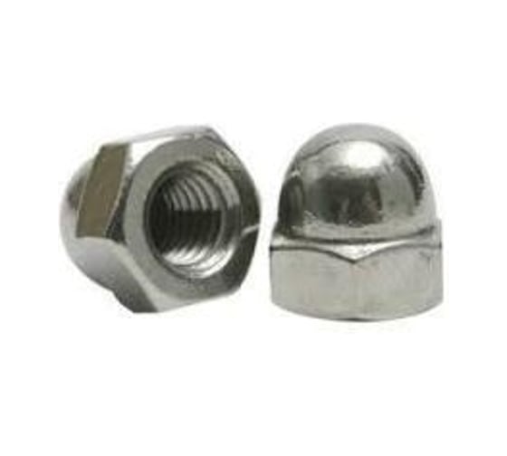 Изображение товара Гайка колпачковая ЦКИ DIN1587 М 5 A2 SW 8.0 25 шт 5890307