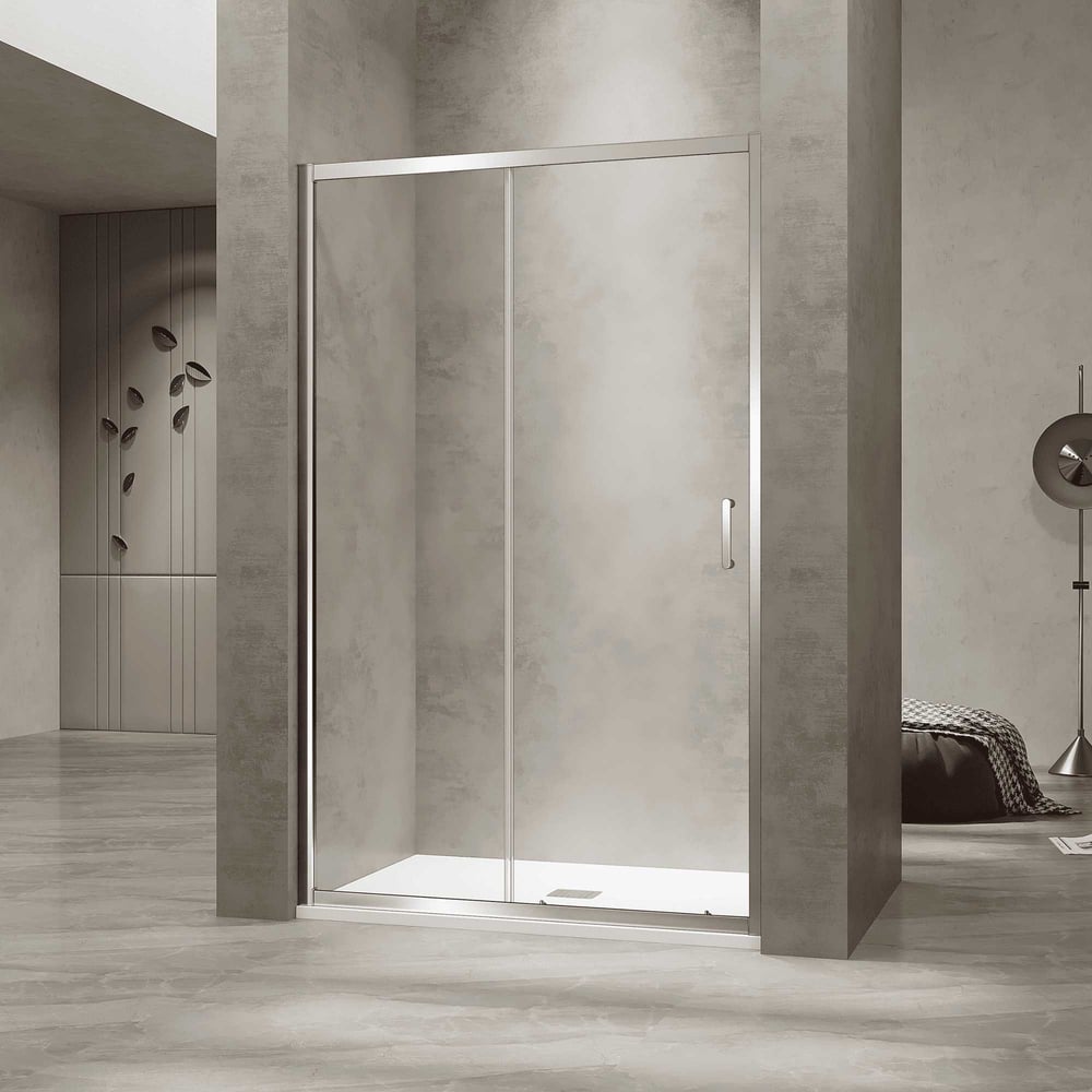 Изображение товара Душевая дверь RGW 100x195 PA-114 с хром-профилем и прозрачным стеклом 6 мм