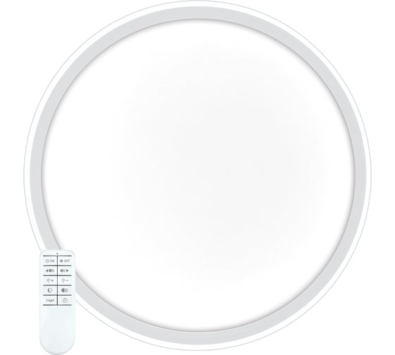 Изображение товара Светодиодный управляемый светильник FERON AL5800, 100W, 3000К-6500K, 7000Lm, IP20, белый, 41558