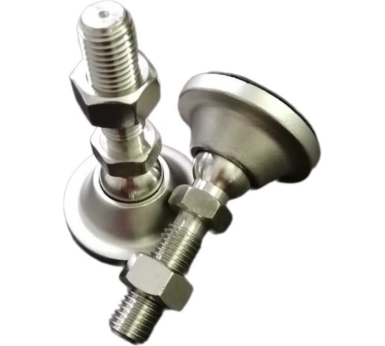 Изображение товара Опора регулируемая шарнирная UnitMC 60хМ16x50 (основание сталь, винт сталь) DGT60-1650 60xM16x50