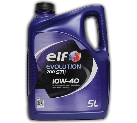 Изображение товара Моторное масло Elf EVOLUTION 700 STI 10W-40 (5л), (Франция) 214124