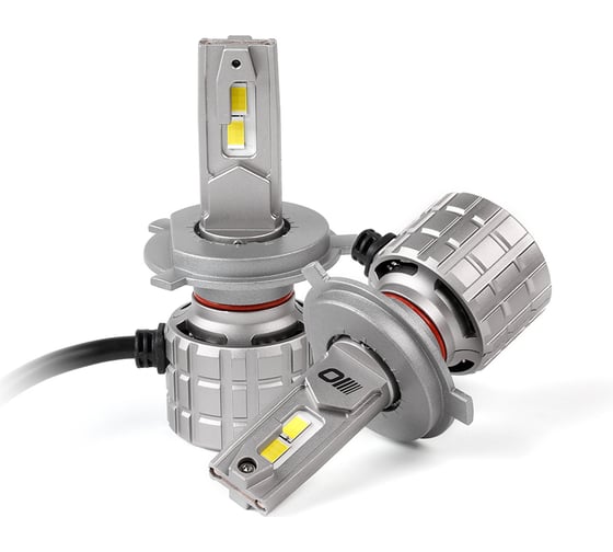 Изображение товара Cветодиодные лампы Optima Light H4 Optima Premium LED ПРОСПЕКТ, 80W, 12-24V, 5000K, 8000lm, комплект 2 шт PP-H4