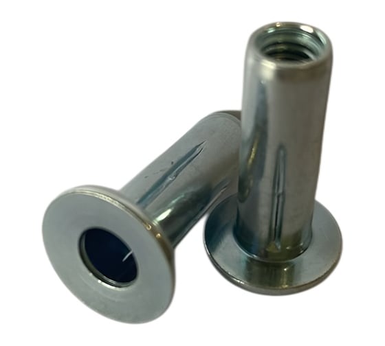 Изображение товара Заклёпка резьбовая лепестковая boltnn.ru М6x27 оцинкованная 500 шт 4687206461703