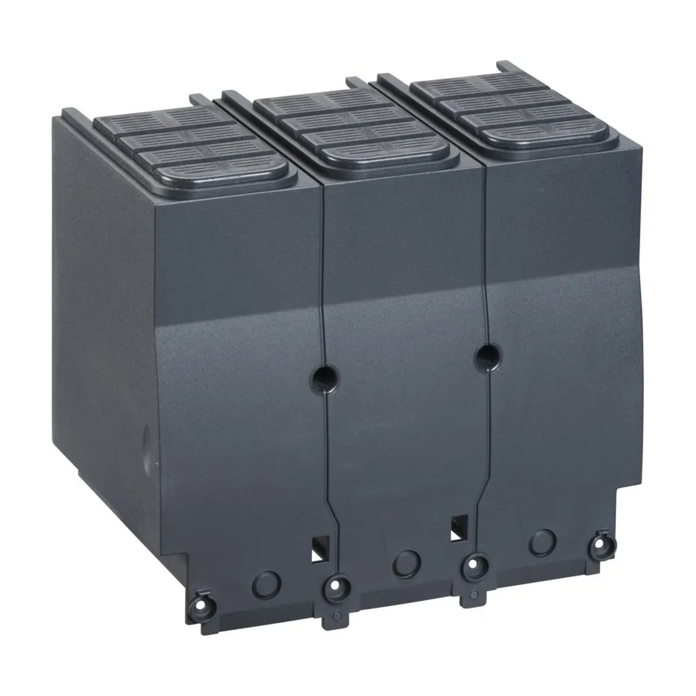 Изображение товара Клеммная заглушка Systeme Electric SPC-LTC3-04-06 3P черная пластиковая