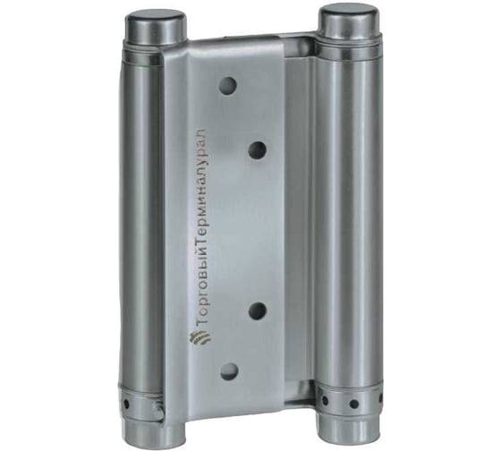 Изображение товара Барная петля ТТ-Урал пружинная, двусторонняя, для маятниковых дверей, 115х70 мм, 2 шт. УТ-00021550