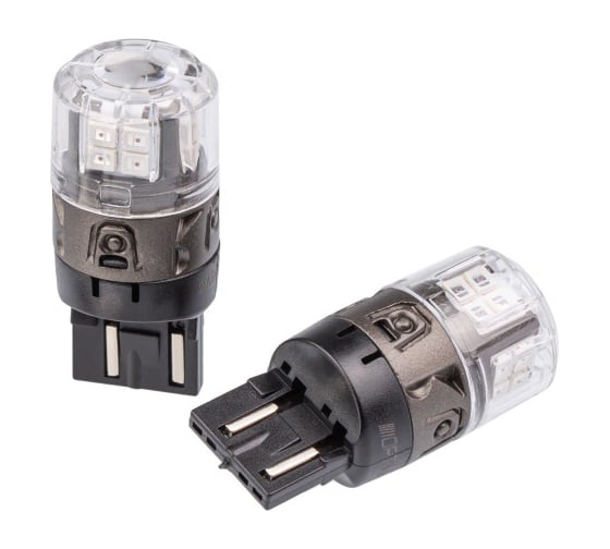 Изображение товара Светодиодная лампа Optima Light 7443 Optima Premium LED ОНИКС, RED, 200Lm, 12V, (W21/5W), комплект 2 шт O-7443-R