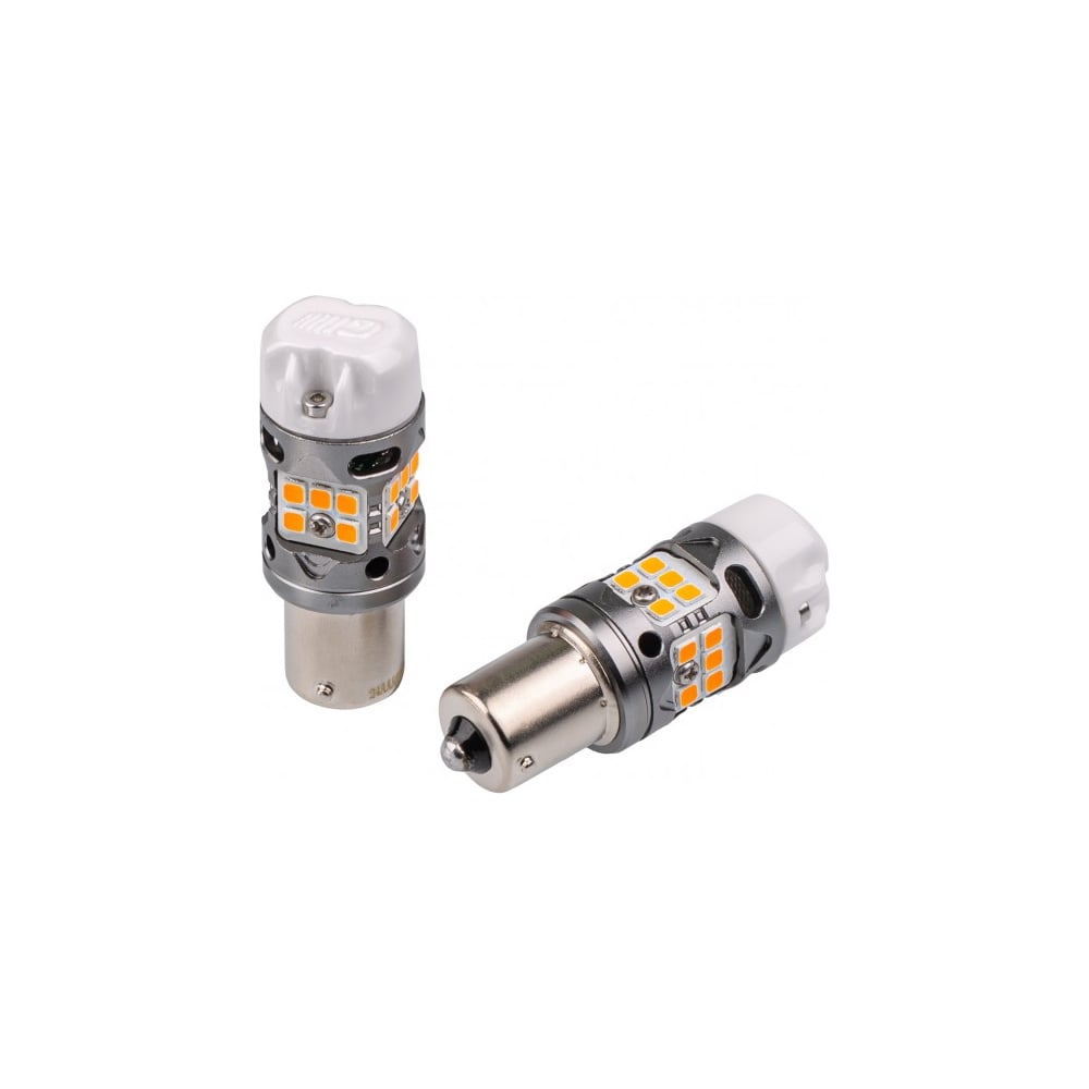 Изображение товара Светодиодная лампа PY21W Optima Premium LED ONIX 2 шт жаркий желтый 1000Lm 12V