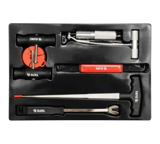 Изображение товара Комплект для демонтажа лобовых стекол 7пр YT-0845, YATO 371400845 092 1