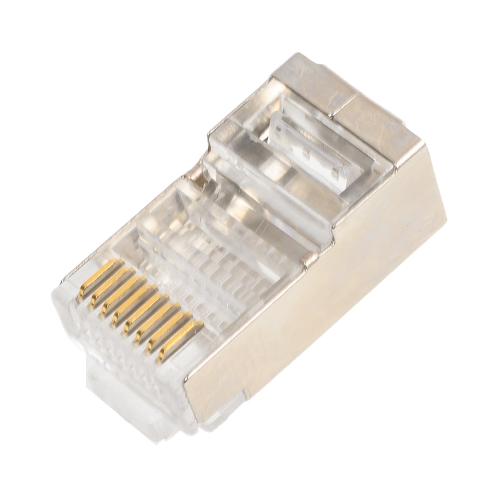 Изображение товара Коннектор RJ-45 Кат.5е экранированный SYSMATRIX 8P8C для кабелей