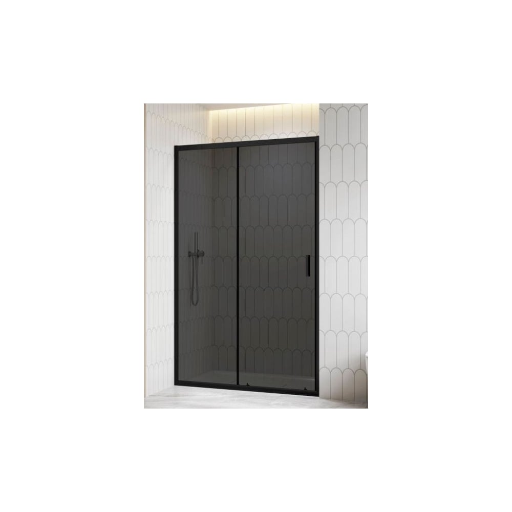 Изображение товара Душевая дверь RGW CL-13-B 120x195 черный тонированное стекло 6 мм