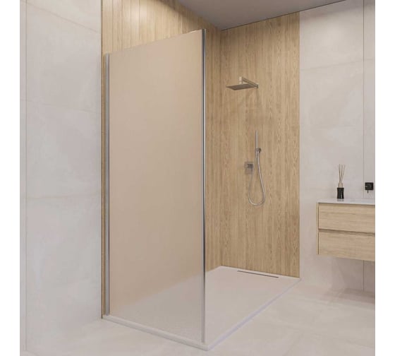 Изображение товара Боковая панель RGW 80*195 Z-03 хром/Cora/6 мм 06220308-41